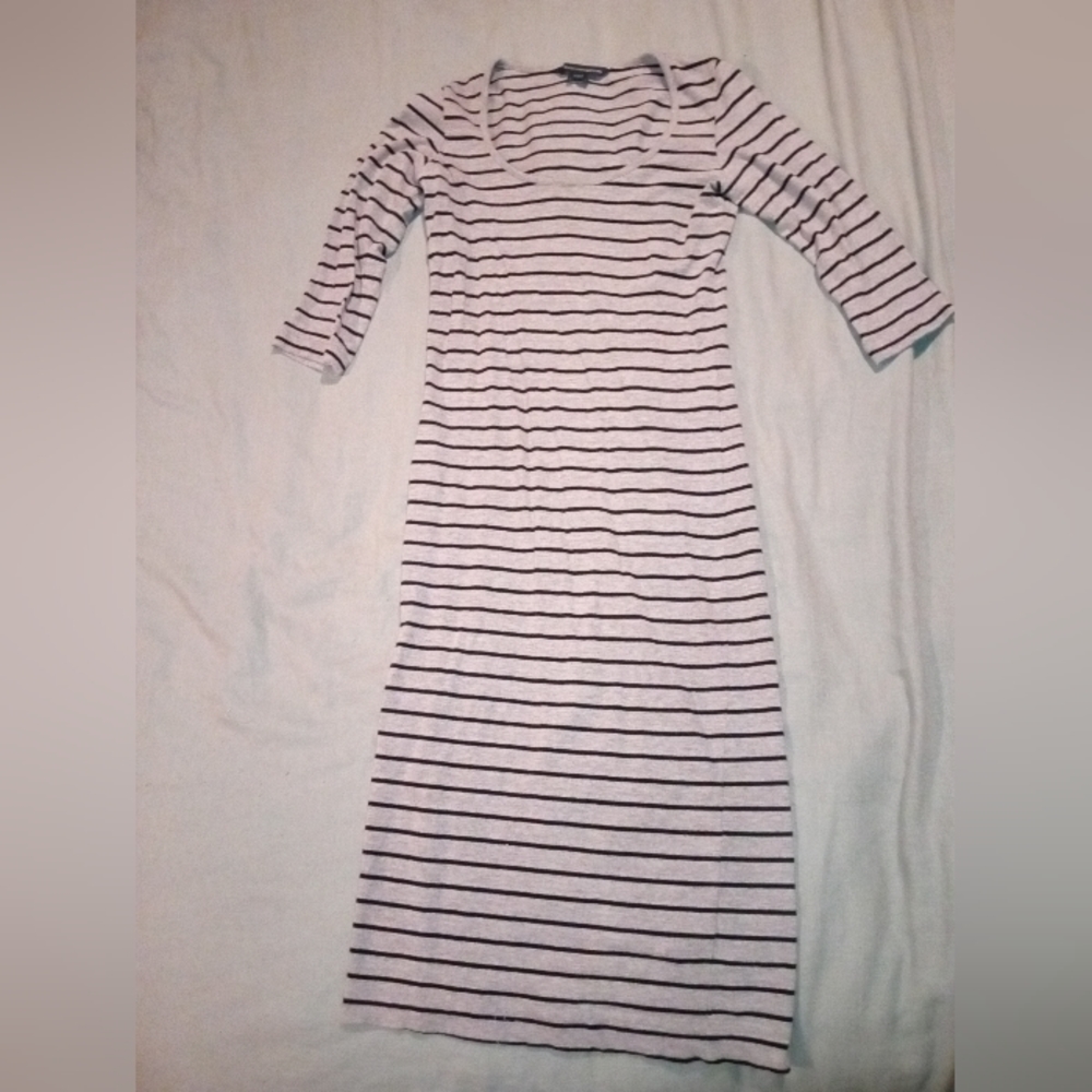 Mid Length Fitted Dress